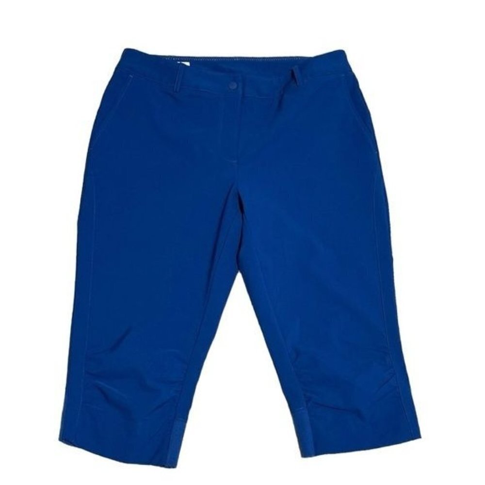 ANNIKA Blue Golf Shorts Bermudas Size 10